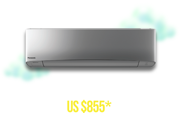 Quality air for life. Inverter units starting from US $855*